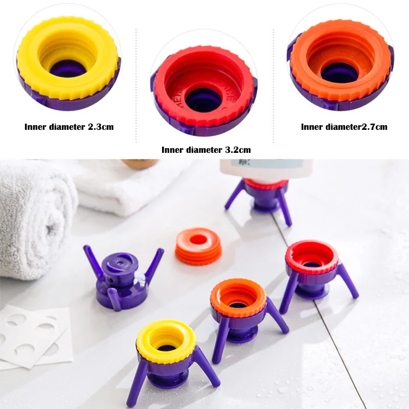 6PcsLot-Toss-It-Bottles-Stand-Cap-Kit-Easy-Pour-Out-Thick-Liquid-Economy-Cap-Kit-Openers-Convenience-Kitchen-Tool-Supplies-KC1704 (5)