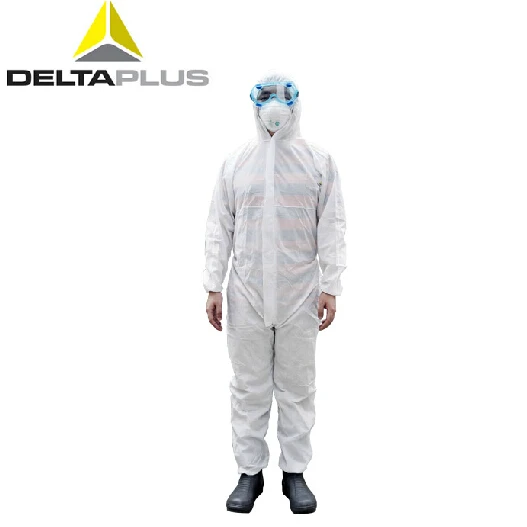 Deltaplus Non woven Disposable Clothes Protective Coverall protective