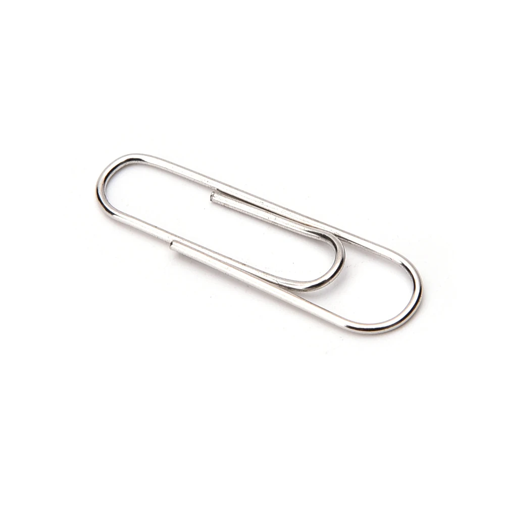 Simple&Practical Paperclips Office Easy Plain Paper Clips School
