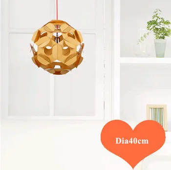 

Modern retro rural style wood art Chandelier handmade indoor E27 led lamp ply-wood chip lamp for tea room&living room BT125-400