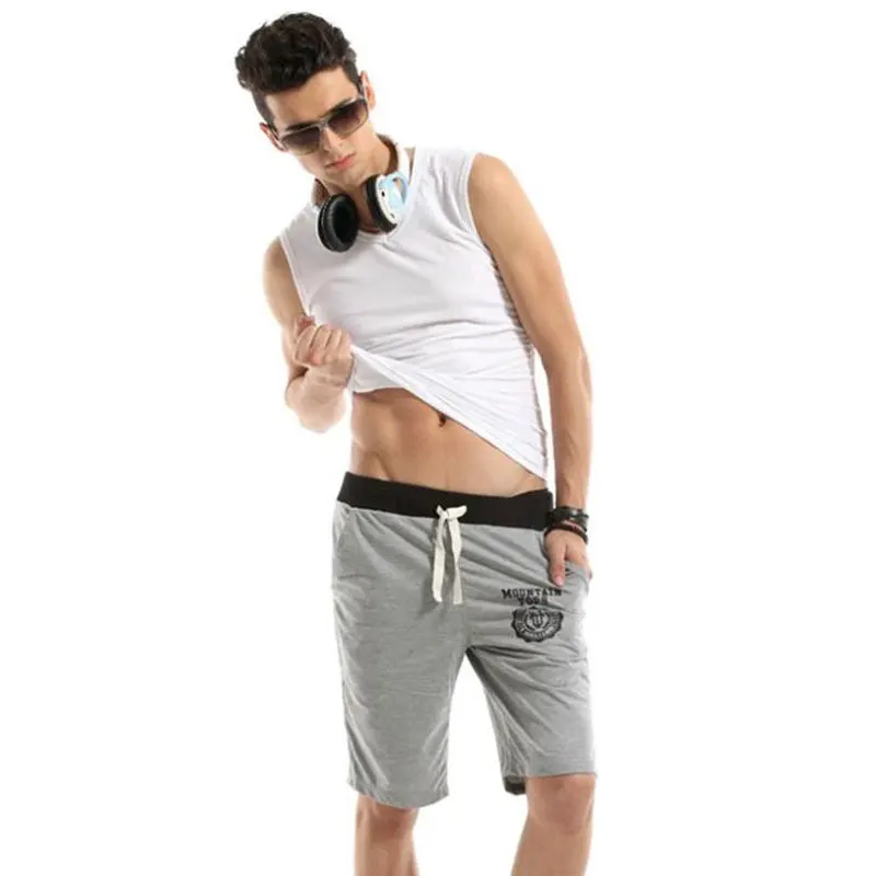 2016 Brand High Quality Cotton Summer Beach Shorts Men Summer Trousers Boardshort Sunga Bermuda Masculina Plus