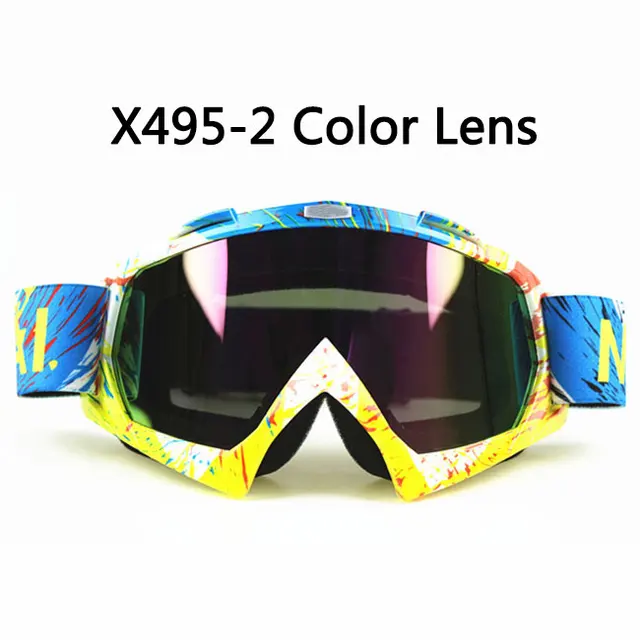 Nordson Outdoor Motorcycle Goggles Cycling MX Off-Road Ski Sport ATV Dirt Bike Racing Glasses for Fox Motocross Goggles Google X4952 R