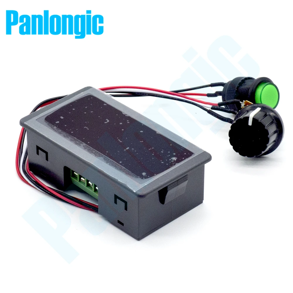 Цифровой дисплей Led 6V 12V 24V 6A 8A PWM контроллер скорости двигателя постоянного тока