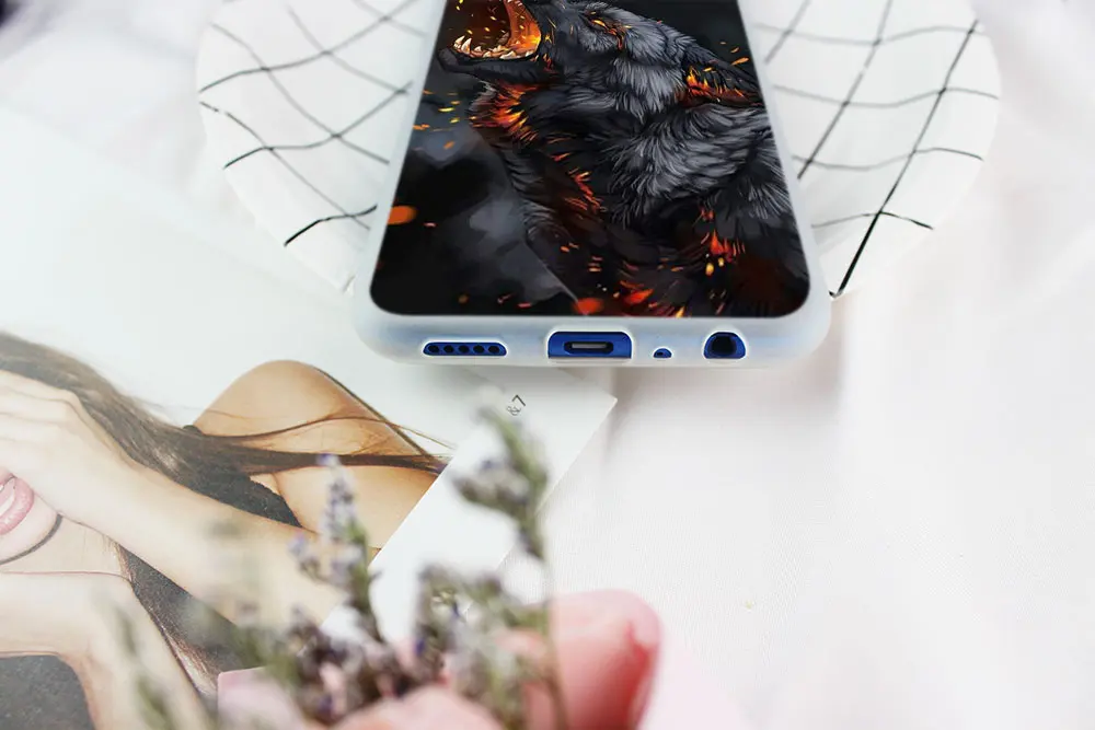 Мягкий силиконовый чехол Fierce Snow Wolf для Huawei Honor 30 20 10 9 Lite 30pro 20pro 30s 10i 9a 8a чехлы