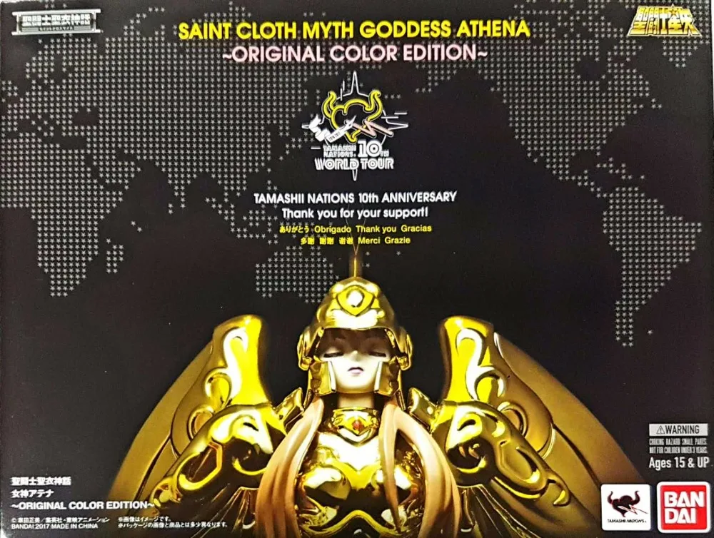 Saint Seiya Myth Cloth Goddess Athena OCE Tamashii Nations 10th Anni Bandai w/t＃ 