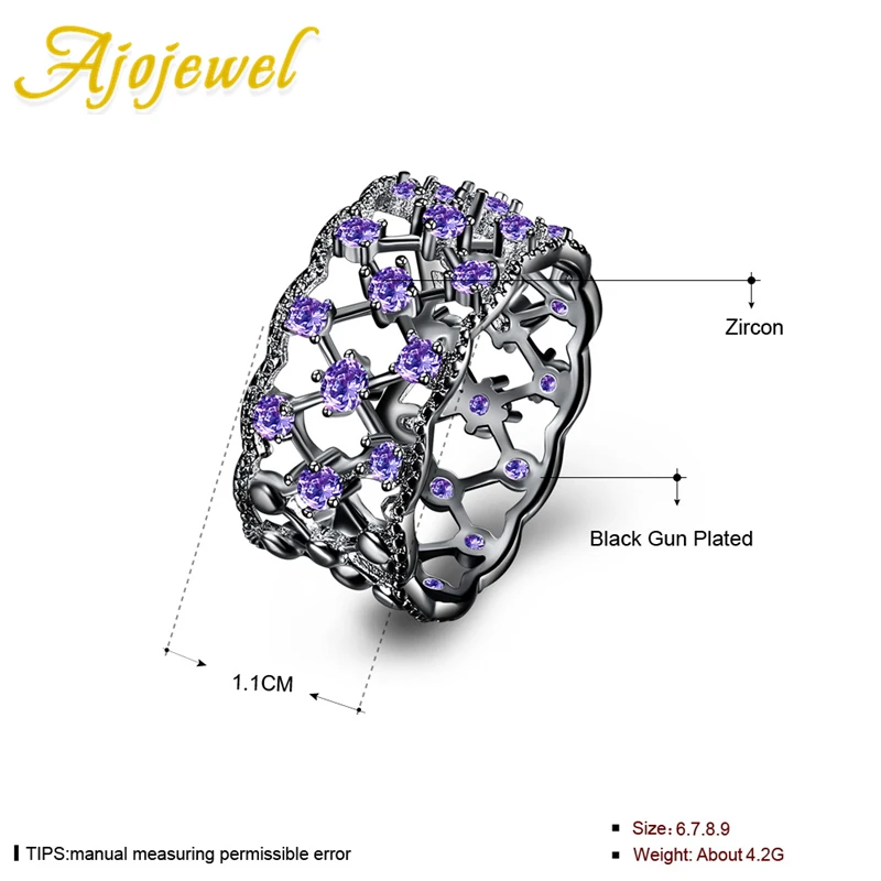 Женское кольцо с фиолетовым камнем размеры 7 9|ring with stone|fashion ringsring fashion |