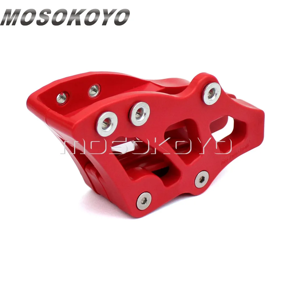 Красный мотокросс эндуро цепи Guide Guard+ маятник цепи слайдер Guard для Honda CR 125R/250R CRF 250R/450R 450X 250X 2005-2007