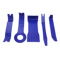5 шт./компл. синий Универсальный авто пластиковая отделка автомобиля стерео звукоизолированный инструмент для удаления портативный ручной