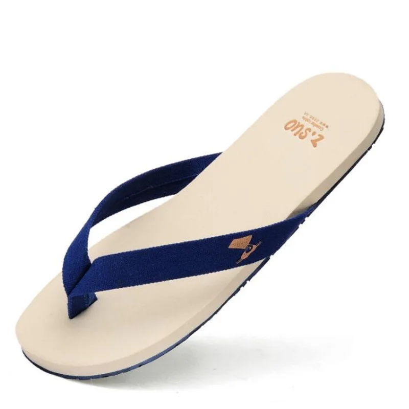 New Men's Summer Flip flops Leisure Fashion Cotton Fabric flip flop