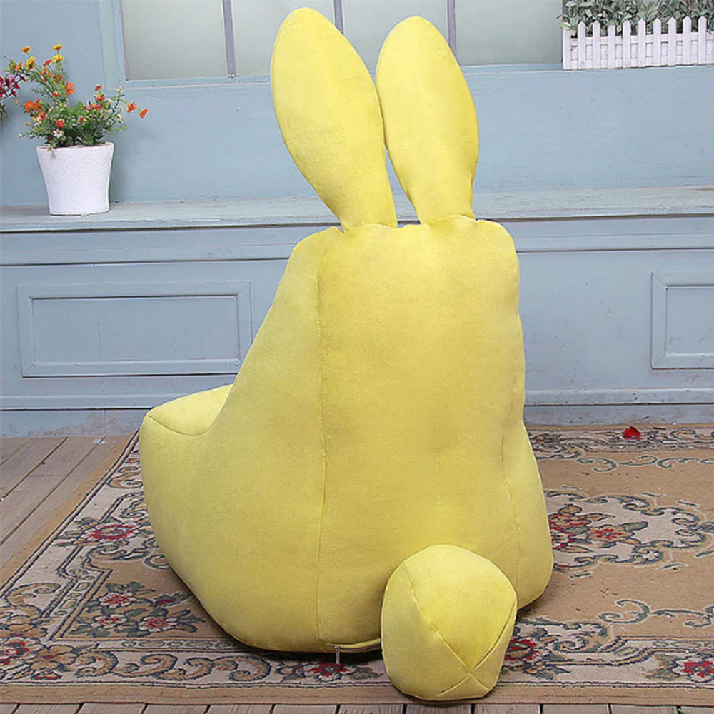 Fancytrader Lazy Rabbit BeanBag Toys for Children Particle Filling Cute Stuffed Bunny Kids Sofa Chair Doll 6 Colors 2 Sizes Fancytrader Lazy Rabbit BeanBag Toys for Children Particle Filling Cute Stuffed Bunny Kids Sofa Chair Doll 6 Colors 2 Sizes