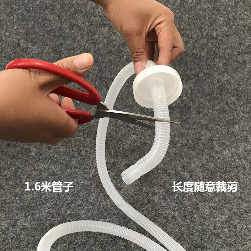 1.6 meter tube male/female urinal 2000ml urine pot bed patient urinary care