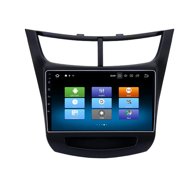 Top Lenvio 4G RAM 32G ROM Octa Core Android 8.0 CAR DVD GPS Navigation Player For Chevrolet Sail 2015 2016 2017 Stereo Radio BT IPS 1