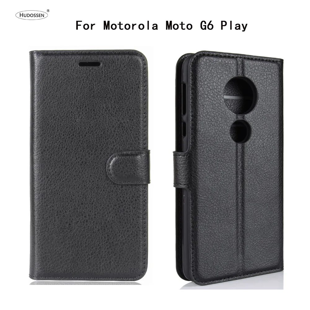 Чехол HUDOSSEN для Motorola Moto G6 Play XT1922 4 роскошный кожаный чехол с откидной крышкой