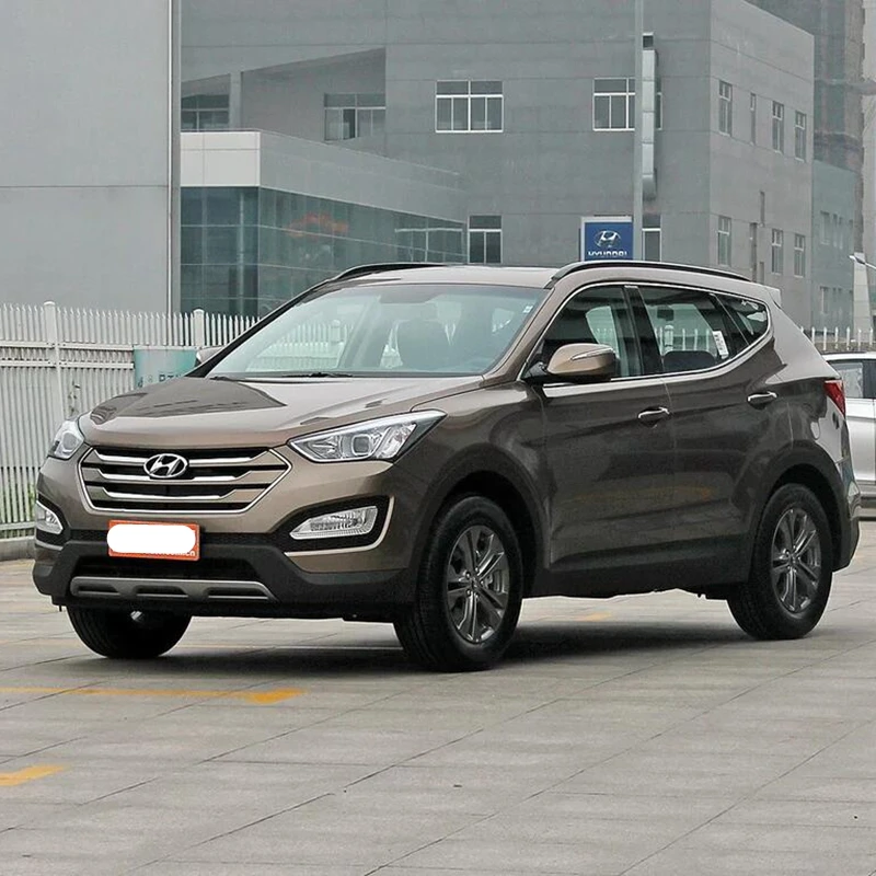 MONTFORD для hyundai Santa Fe ix45 2013 ABS Хром Передняя крышка лампы фар кадров протектор Авто аксессуары 2 шт