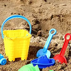 Детские пляжные игрушки замок ведро Лопата песочница Грабли Набор инструментов для воды