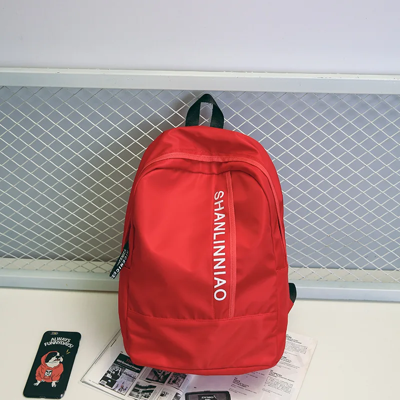 Школьный рюкзак для колледжа, для подростков, для мальчиков и девочек, Оксфорд, рюкзак для мужчин, повседневный Большой Школьный рюкзак, синий, красный