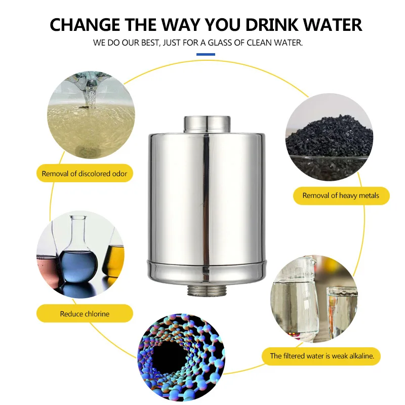 Tap Water Purifier Kitchen Faucet Washable Ceramic Percolator Mini Water Filter Filtro Rust Bacteria Removal Replacement Filter Tap Water Purifier Kitchen Faucet Washable Ceramic Percolator Mini Water Filter Filtro Rust Bacteria Removal Replacement Filter