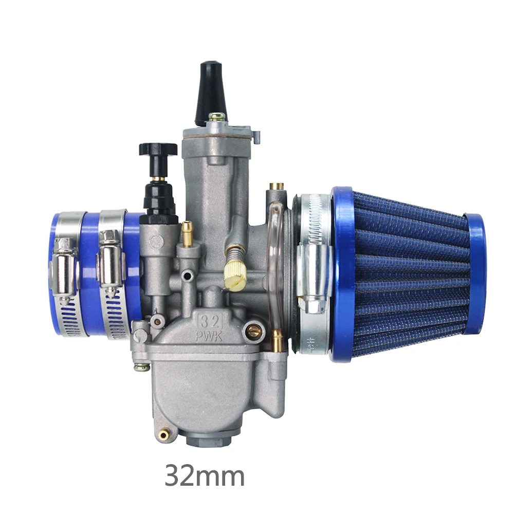 ZSDTRP мотоцикл PWK Карбюратор с воздушным фильтром адаптер 21 24 26 28 30 32 34 мм для ATV Dirt Bike GO KART - Цвет: 32mm