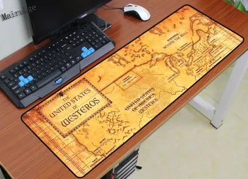 

Mairuige 700*300mm Old Map Overlock Mouse Pad Gaming Mouse Pad Large Cartoon Anime Rubber Mouse Pad Keyboard Mat Table Mat