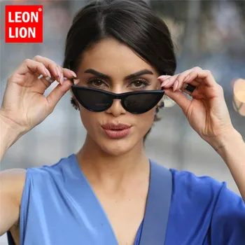 

LeonLion 2020 Simple Cateye Triangle Sunglasses Women Lady Retro Shopping Sun Glasses Shopping Lunette De Soleil Femme UV400