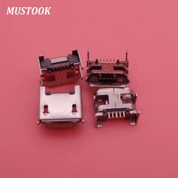 

100pcs/lot For ACER ICONIA TAB A100 Tablet /Lenovo IdeaPad Tablet a2107 Micro USB Jack Power Connector charging socket 5pin