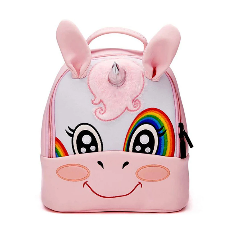 Детская игрушка с животным принтом, Дошкольный рюкзак для маленьких мальчиков и девочек, мини школьные сумки, Прекрасный ранец, Ланчбокс дорожный рюкзак