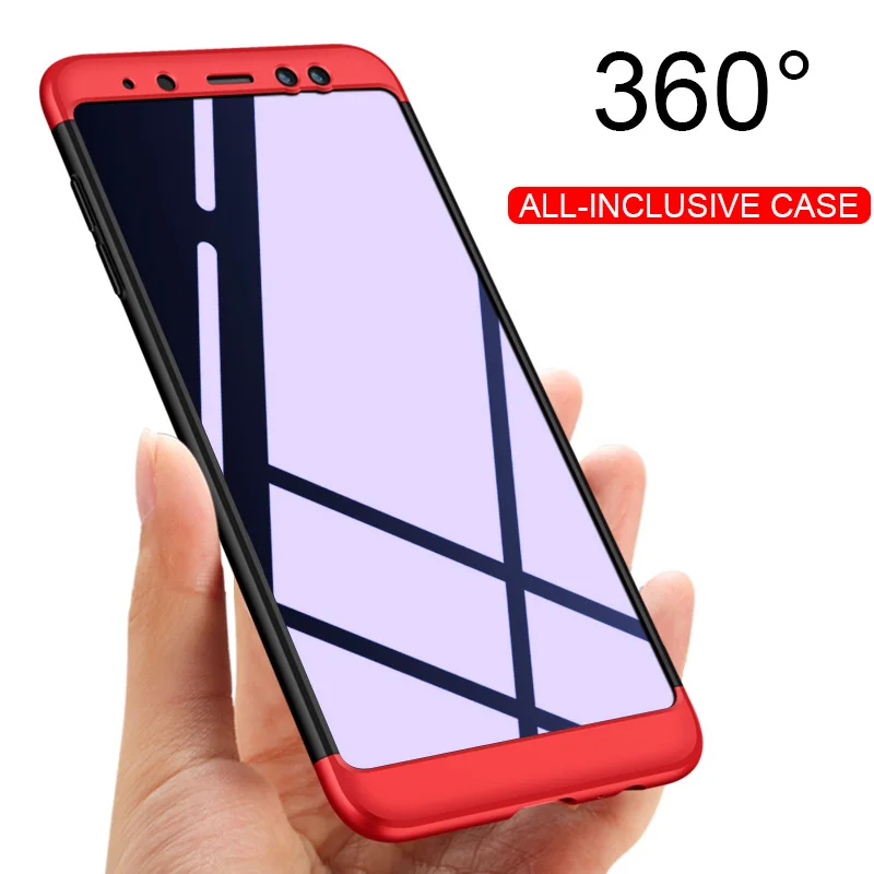 

360 Full Body Shockproof Phone Case For Samsung Galaxy S9 S8 Plus S7 S6 Edge Protective Cover For Samsung J3 J5 J7 A6 A8 Note 8