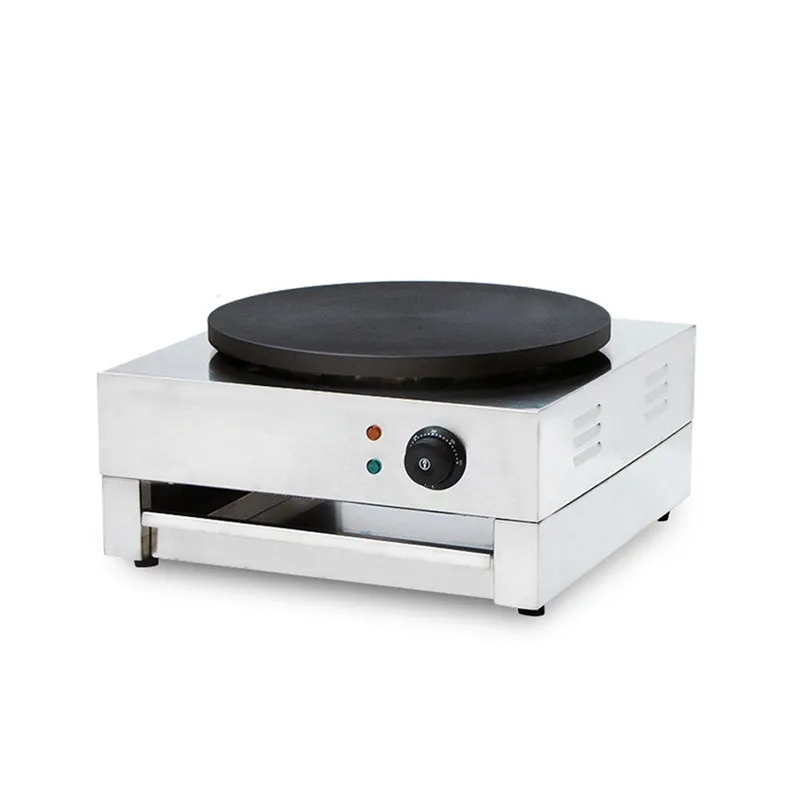 Electric Crepe Maker Pizza Pancake Machine Non-stick 15.74'' Commercial Cake Making  Kitchen Cooking Tools Bread Maker EUUSUK (1)