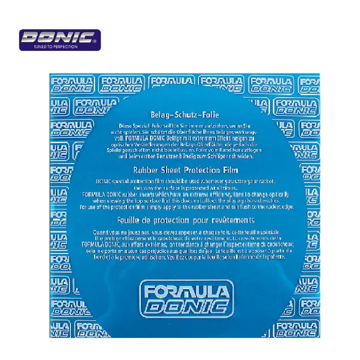 

Donic 1 Pieces for Non-tacky Table Tennis Protective Film for Keeping Pimples-in Rubber Adhesive Table Tennis Accessories