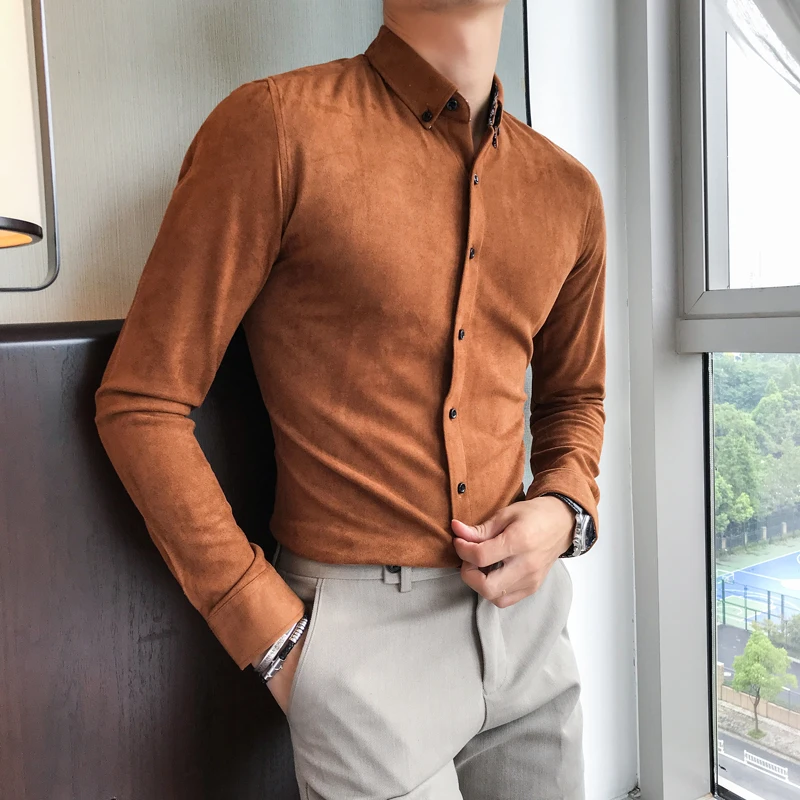 Buy Flannel Shirts Mens Khaki Shirts Casual Winter