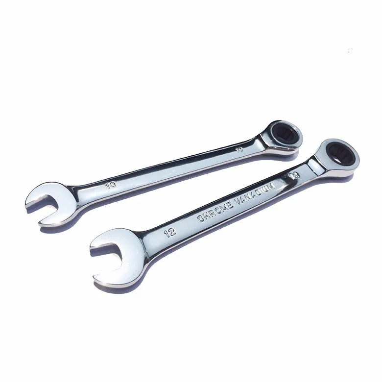 9mm Ratchet Spanner Combination wrench a set of keys ratchet skate tool gear ring wrench ratchet handle Chrome Vanadium ZTBS0