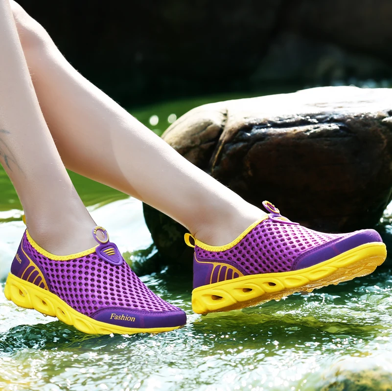 OUKEDI/водонепроницаемая обувь для мужчин и женщин; уличная пляжная нескользящая обувь; обувь для Аква; очень легкая дешевая обувь;