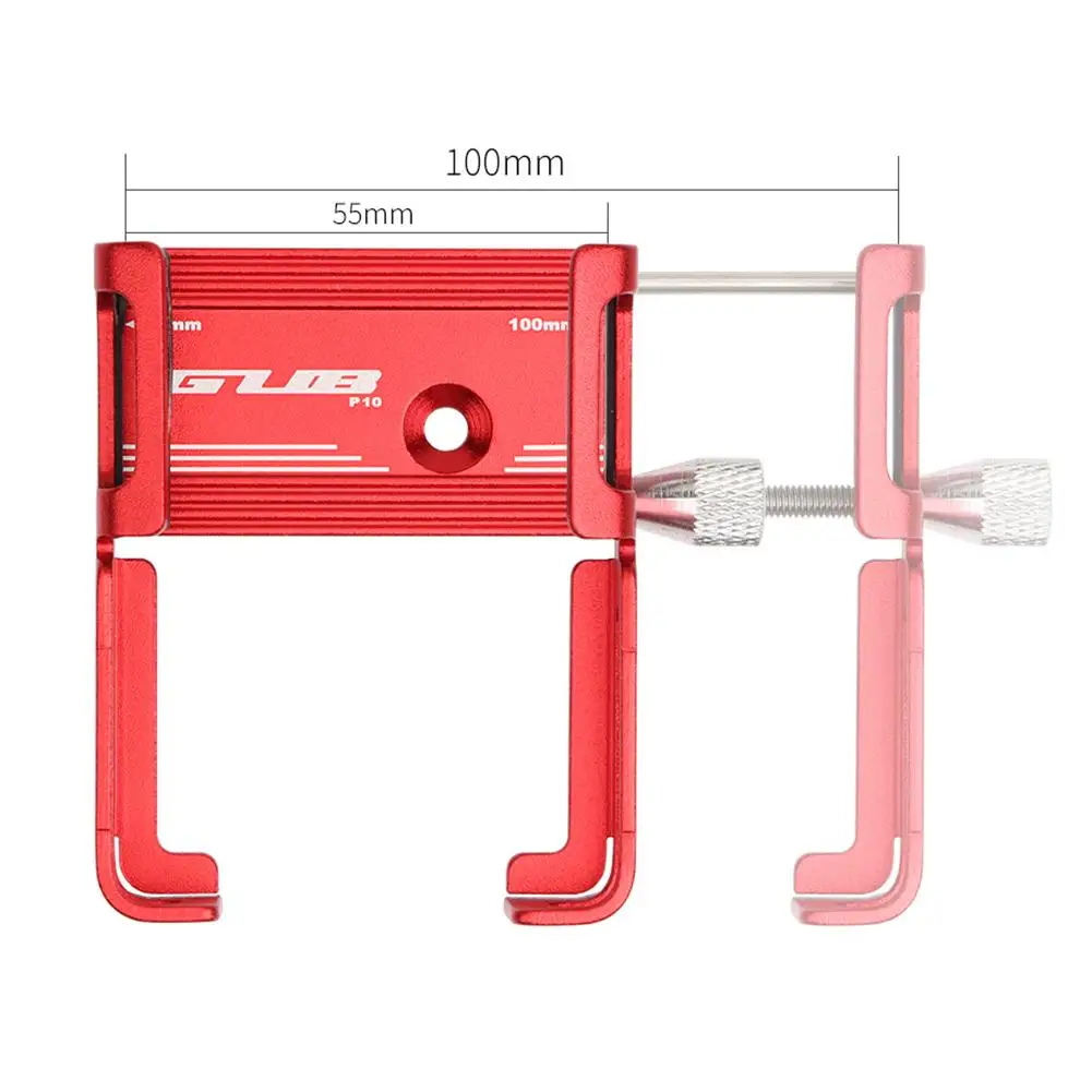GUB P10 алюминиевый сплав держатель для мобильного телефона для велосипеда усовершенствованный четырехкоготный дизайн подставка для телефона для велосипеда электрический велосипед мотоцикл