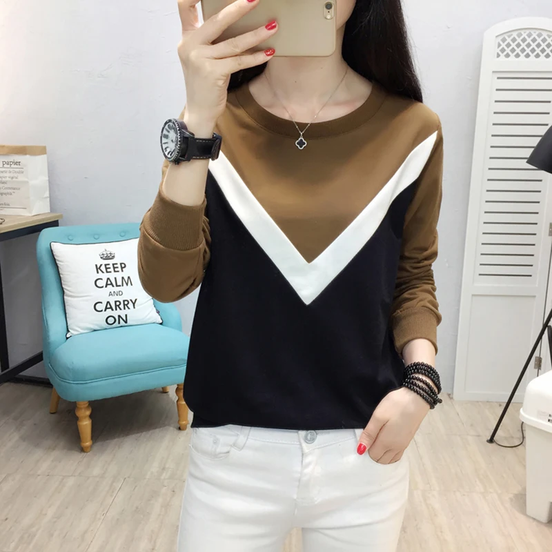 t shirt women tshirt autumn winter camisa feminina t-shirts women tops casual poleras de mujer moda 2019 tee shirt femme