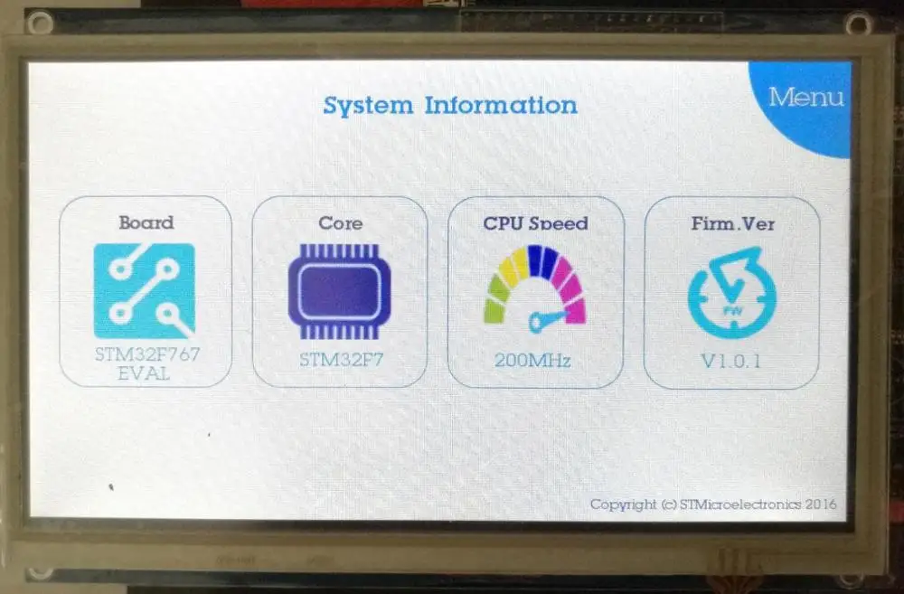 STM32F767NI макетная плата + 4,3 дюймовый ЖК-экран JPEG аппаратный кодек поддержка MJPEG видео может