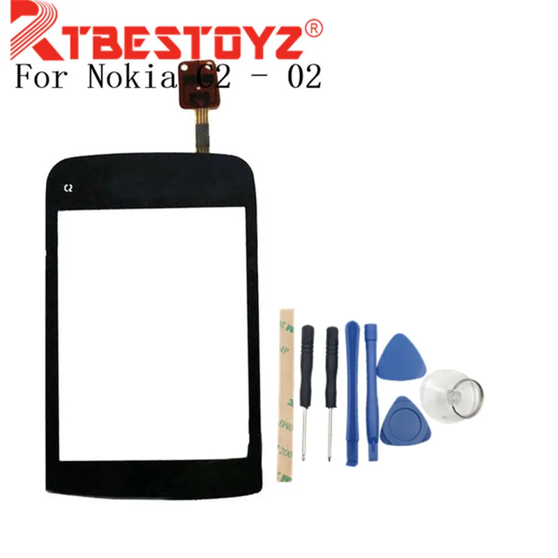 Сенсорный экран RTBESTOYZ для Nokia C2-02 сменный сенсорный с цифровым преобразователем |