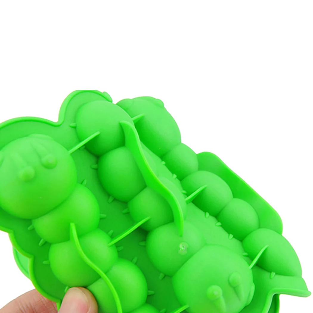 2 шт. форма для льда творческий Caterpillar Форма Ice Cube лоток Шоколад Плесень