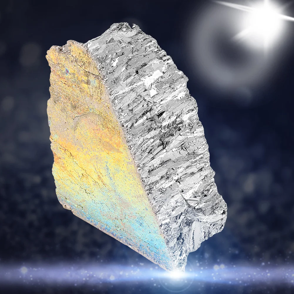 1000 г бимут металлический слиток Chunk 99.99% Чистый Кристалл Geodes для изготовления