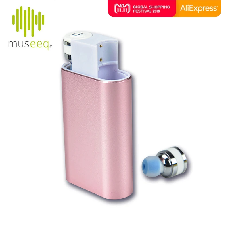 

Museeq Sport Bluetooth Earphone with PowerBank Charging Case - Android, iPhone, Xiaomi Compatible
