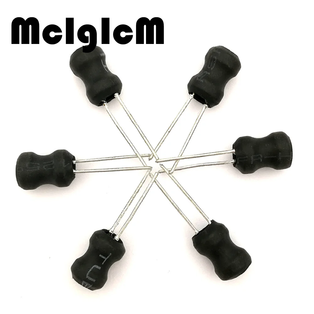 

McIgIcM 20pcs Unshielded Wirewound DIP power Inductor 0608 (6*8mm) 2.2uH 3.3uH 4.7uH 6.8uH 10uH 22uH 33uH 47uH 68uH 100uH 6*8mm