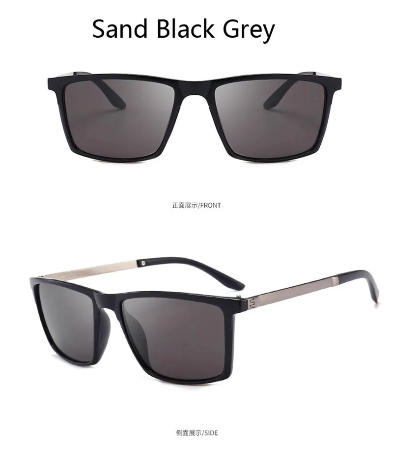 Поляризационные солнцезащитные очки Plinth, мужские, люксовый бренд, винтажные, квадратные, мужские солнцезащитные очки, мужские, Ретро стиль, полиция, поляризационные очки, Ray Bann