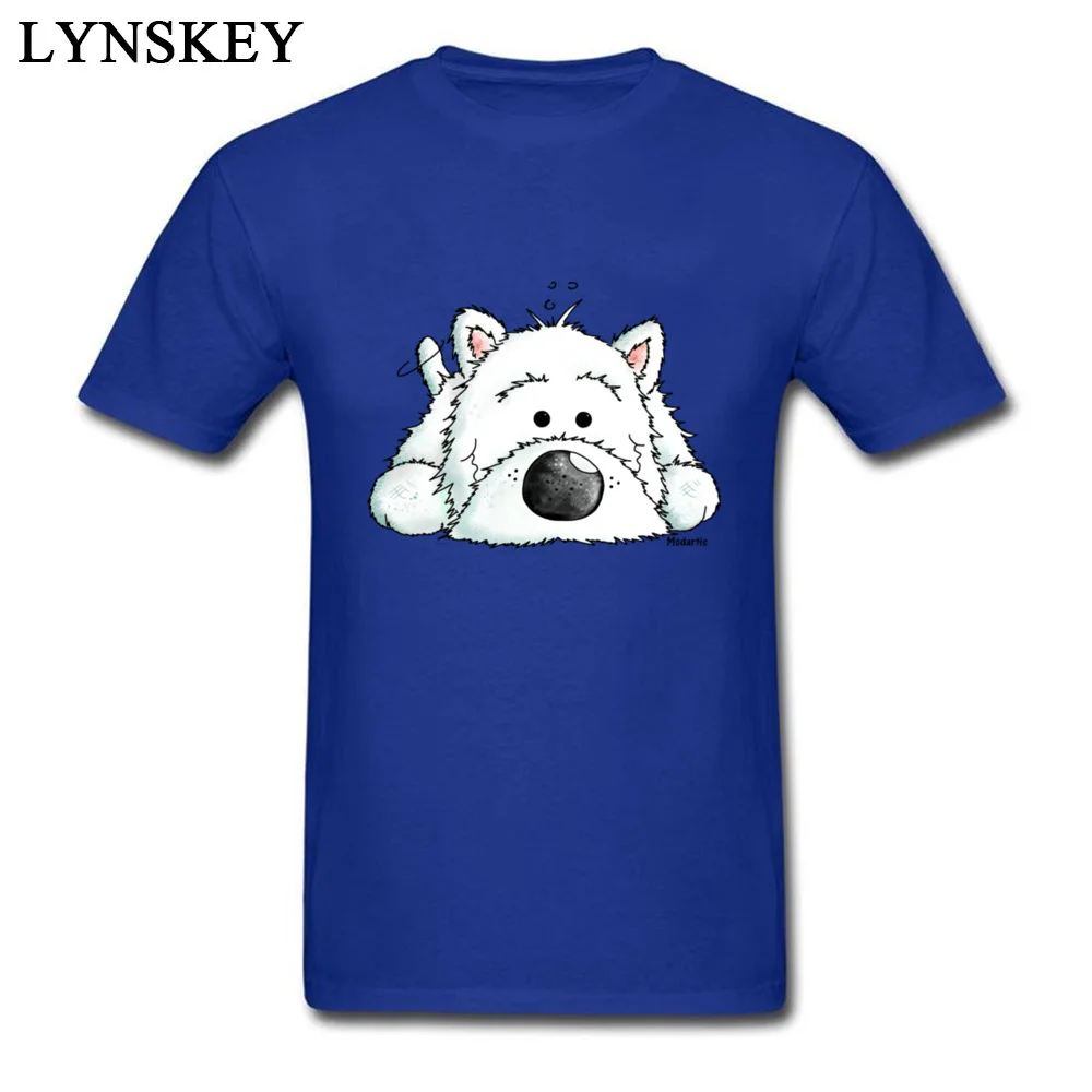 West Highland White Terrier - Dog_blue