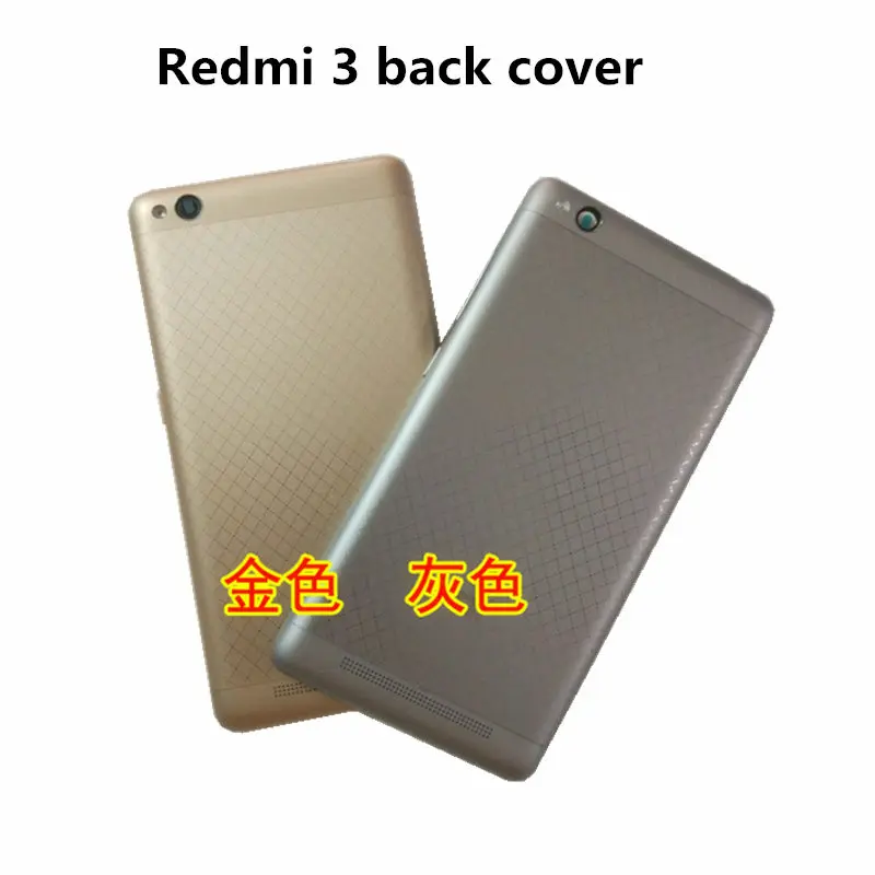 Оригинальная задняя крышка для Xiaomi Redmi 3 батареи корпус дверь запасная часть с