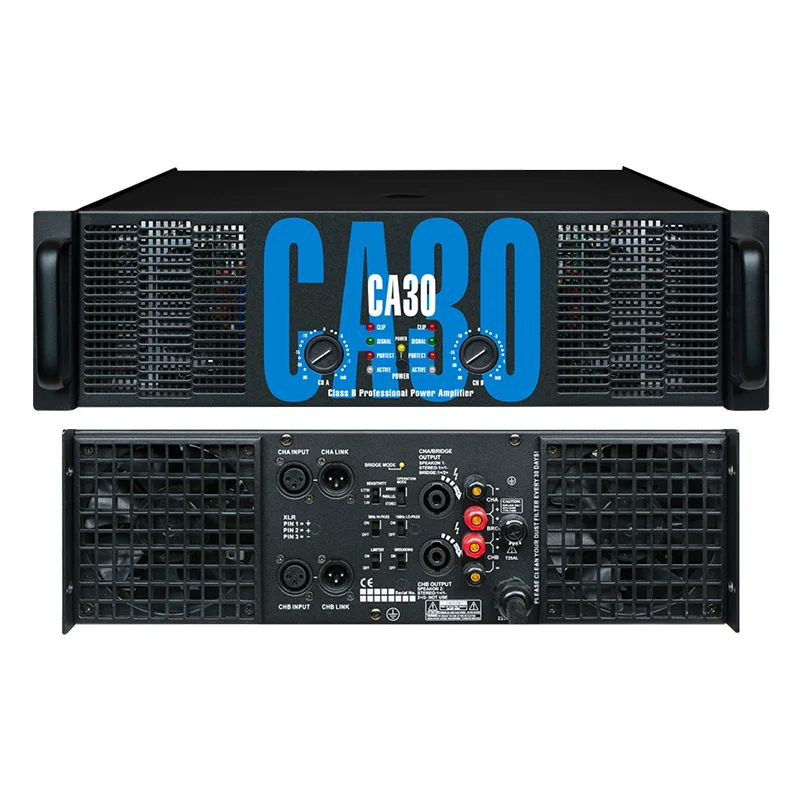 Мощность усилитель профессиональное обслуживание после этап чистый CA30 50/2 1500 1650W