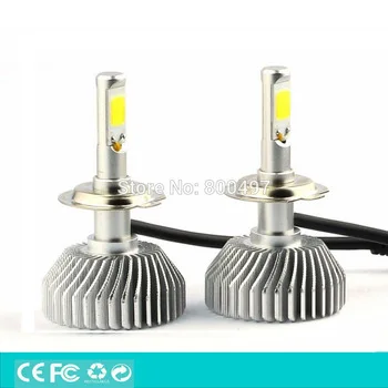 Newest Design H7 LED COB High Power 40W 2700lm 5000k Super White Headlight Fog Light Kit For Tesla Hoda BMW