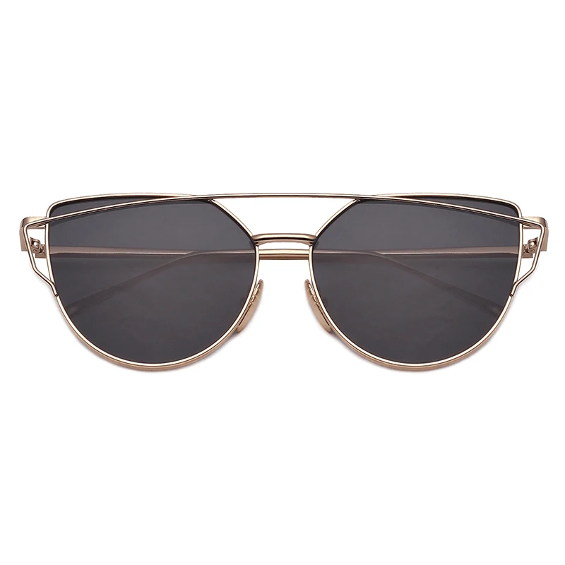 

Car Driver Glasses Cat Eye Vintage Brand Designer Mirror Sunglasses for Women