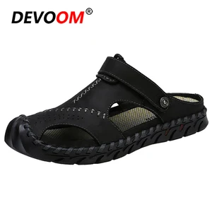 Free Shiping New Fashion Chanclas Hombre Leather Shoes Men Sandalen Heren Deri Sandalet Men's Shoes Summer Sandals Men Outdoor Slippers 38-46 Free Shiping New Fashion Chanclas Hombre Leather Shoes Men Sandalen Heren Deri Sandalet Men's Shoes Summer Sandals Men Outdoor Slippers 38-46