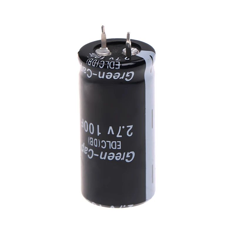 

1Pcs Black Color Super Capacitor 2.7V 100F Ultra Capacitor Farad New Electrical Components