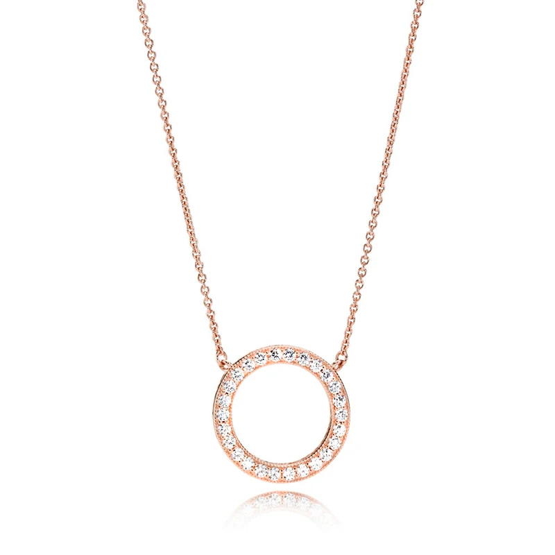 DINGLLY серебряная круглая подвеска Воротник колдовство ожерелье кристалл ручной работы бренды ожерелье для женщин Подарки подвески - Окраска металла: XL040