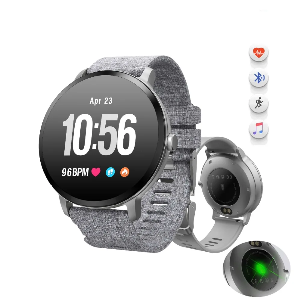 

Smart Watch Men Women Heart Rate Monitor Sport Fitness Tracker Waterproof Sport Watch Bracelet for IOS Android Phone